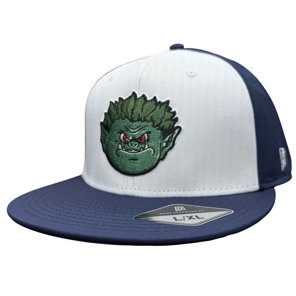 Dome Headwear Cooperstown All Star Village Monster Hat Navy White L/XL XIX NWT